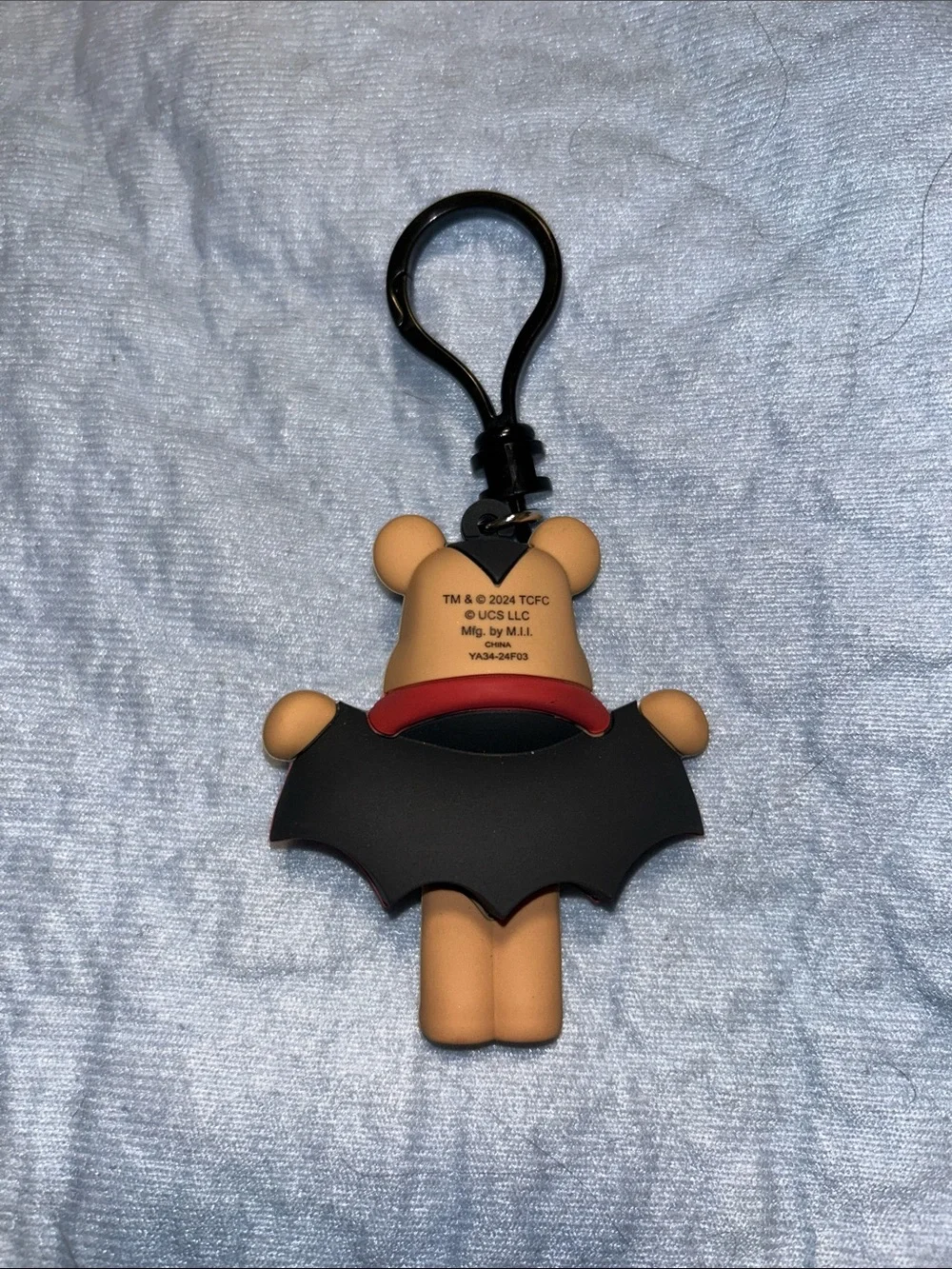 Care Bears x Universal Monsters Tenderheart Bear Dracula 3D Bag Clip.